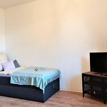 Modernes Apartment Mit Balkon Magdeburg Eksteriør bilde
