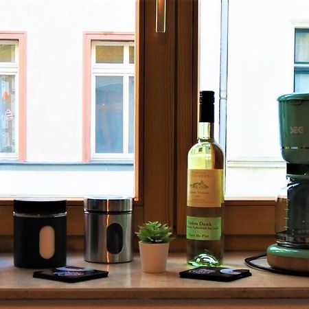 Modernes Apartment Mit Balkon Magdeburg Eksteriør bilde